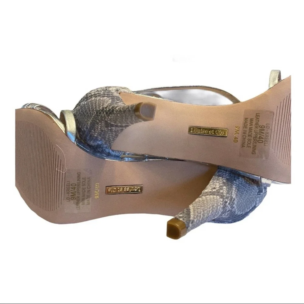 Louise et‎ Cie – Kreeli Sandal SILVER Size 9M